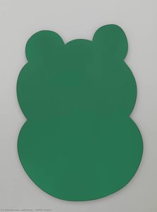 Hippo (green) — Jeff Koons