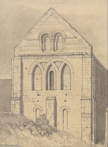 Hurch Of Graville Near Havre De Grace, Normandy — John Sell Cotman