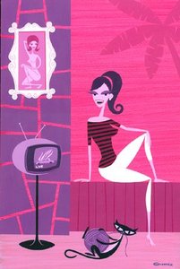 Allysandra — Josh Agle (shag)