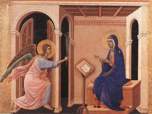 Announcement Of Death To The Virgin — Duccio Di Buoninsegna