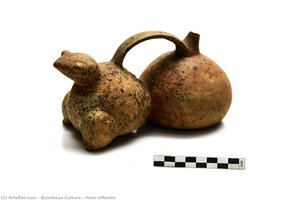 Vaso Silbante — Quimbaya Culture