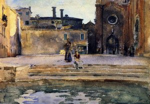 Campo Di Frari, Venice — John Singer Sargent