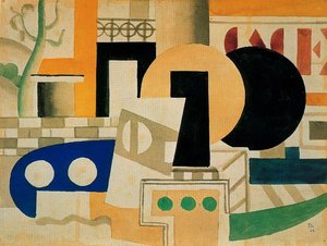 The Terrace — Fernand Léger, Geometric Abstraction