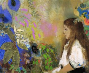 Portrait Of Yseult Fayet — Odilon Redon