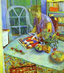 A Woman In A Room — Pierre Bonnard