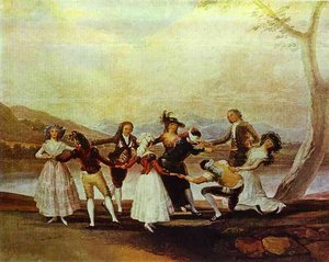 Blind's Man Bluff — Francisco José De Goya Y Lucientes, Romanticism