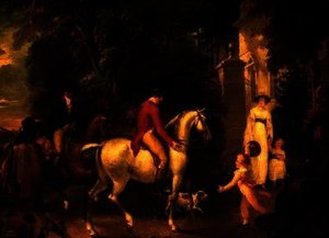 Duke of Hamilton's return from coursing