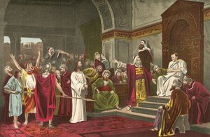 Christ Before Pilate - — Mihály Munkácsy
