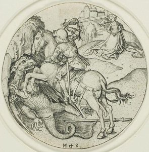 St George — Martin Schongauer