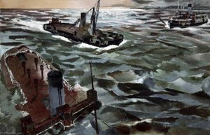 Seacombe Ferry in Wartime