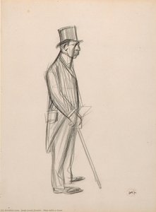 Man With A Cane — Jean Louis Forain