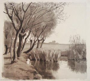 Landscape With The Lake — Hryhorii Havrylenko