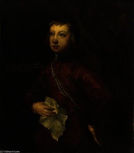 Thomas Howard, Later 5th Duke Of Norfolk, When A Boy — Sir Anthony Van Dyck