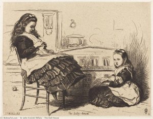 The Doll House — Sir John Everett Millais