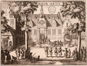 Doelen, Gasthuisstraat, Haarlem — Romeyn De Hooghe