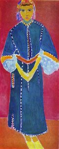 Moroccan Woman (zorah Standing) — Henri Matisse, Fauvism