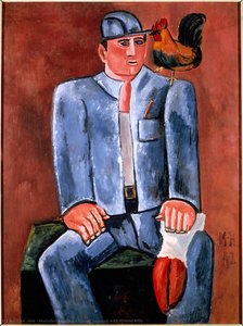 Young Seadog With Friend Billy — Marsden Hartley