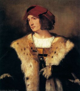 Portrait Of A Man In A Red Cap — Titian