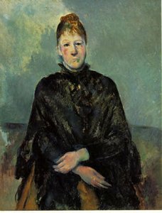 Portrait Of Madame Cezanne — Paul Cézanne, Post-impressionism