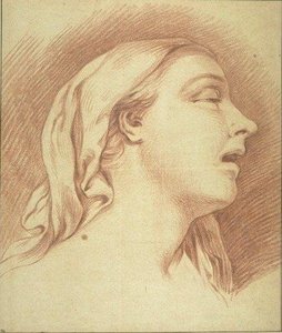 Head Of A Woman — Charles-andré Van Loo