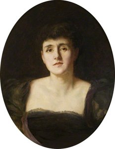 Margaret, Lady Herkome — Sir Hubert Von Herkomer, Realism
