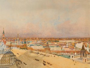 View Of Moscow — Franz Kopallik