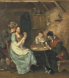 The Card Players — John Burnet