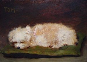 Tom - to my mother- this portrait of my companion, Charles