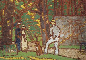 Painter In The Garden — József Rippl-rónai