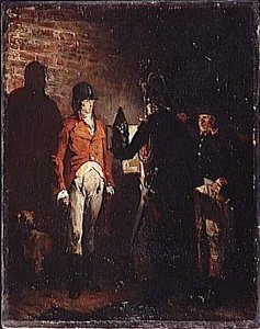 Le Duc D'enghien Dans Les Fosses De Vincennes — Jean-paul Laurens