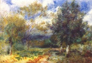 Landscape In The Sun — Pierre-auguste Renoir, Impressionism