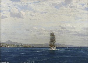 Sailing Off The Kilitbahir Fortress In The Dardenelles, Turkey — Michael Zeno Diemer