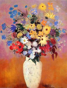 Vase Of Flowers — Odilon Redon