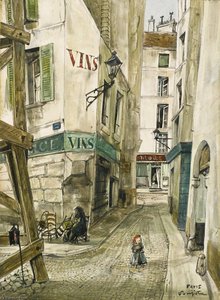 Rue De Paris — Léonard Tsuguharu Foujita