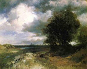 East Moriches — Thomas Moran, Hudson River School