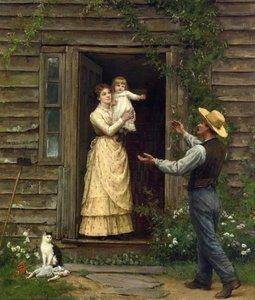 The Homecoming — Jennie Augusta Brownscombe