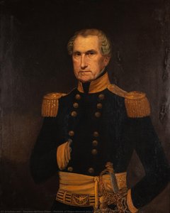 Portrait Of Major-general John E. Wool — Stephen William Shaw, Contemporary Realism
