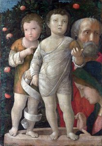 The Holy Family With Saint John — Andrea Mantegna, Early Renaissance