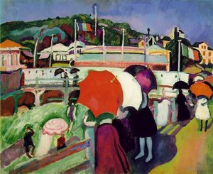 Umbrellas — Raoul Dufy