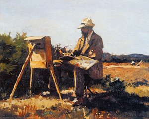 Painter Jan Bakker At Work — Cornelis Vreedenburgh