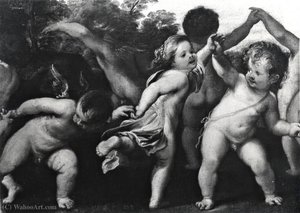 Dancing putti