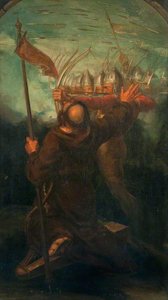English War The Spear (triptych, right panel)