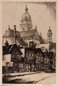 Historic Chicago Fry Street and the Old Polish Church