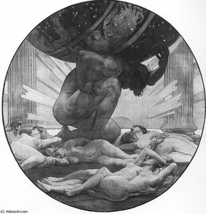 Atlas And The Hesperides — John Singer Sargent