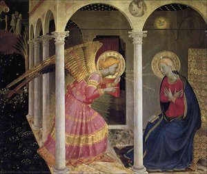 Annunciation — Fra Angelico, Early Renaissance