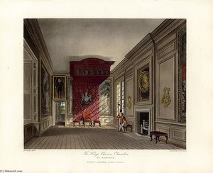 King's Presence Chamber, St James's Palace — Charles Wild