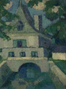 French Building Over A Canal — Margaret Morris