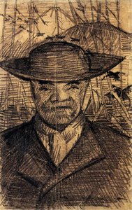 Portrait Of Père Tanguy — Vincent Willem Van Gogh