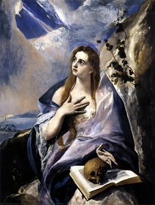 Mary Magdalene In Penitence — El Greco, Late Renaissance Mannerism