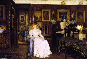 Dulce Domum — John Atkinson Grimshaw